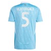 Virallinen Fanipaita Belgia Vertonghen 5 Vieraspelipaita Euro 2024 - Miesten